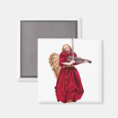 Aimant Ange Jouer Violon (Recto/Verso)