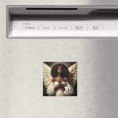 Aimant Angel de la femme noire (In Situ (Lave-vaisselle))