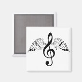 Aimant Angel de musique (Recto/Verso)