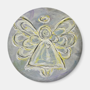 Aimant Angel du gardien de la lumière blanche