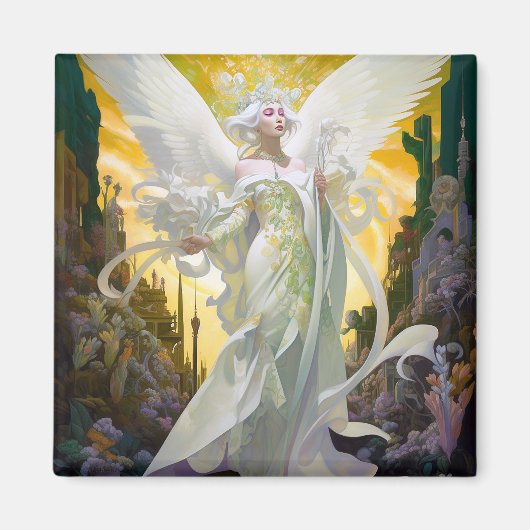 Aimant Angel Imaginaire Art (Devant)