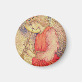 Aimant Angel Jouer un Flageolet (Devant)