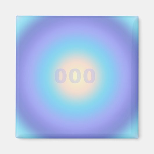 Aimant Angel Numéro 000 - Croissance infinie et début fra (Devant)