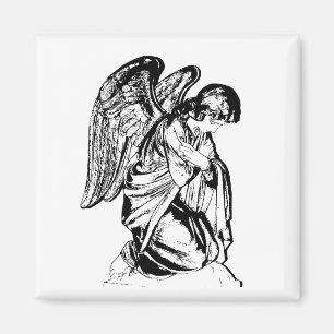 Aimant Angel sur n'importe quelle couleur