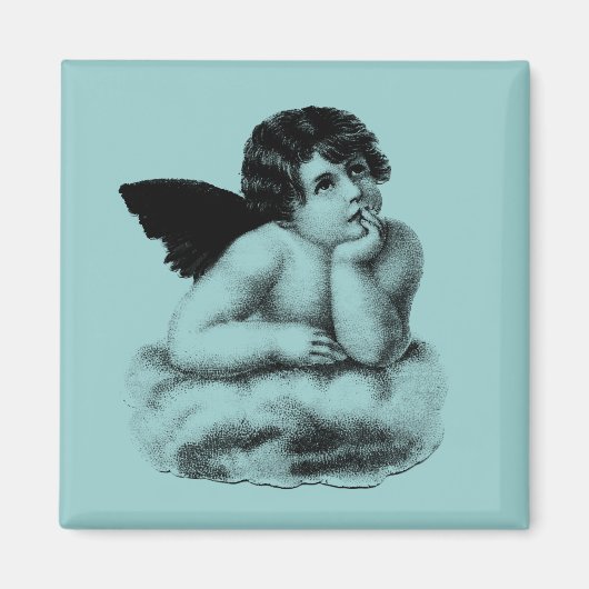 Aimant Angel sur un nuage (Devant)