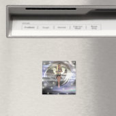 Aimant Angel sur un nuage (In Situ (Lave-vaisselle))