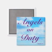 Aimant Angels en service - Du poème du même nom (Recto/Verso)