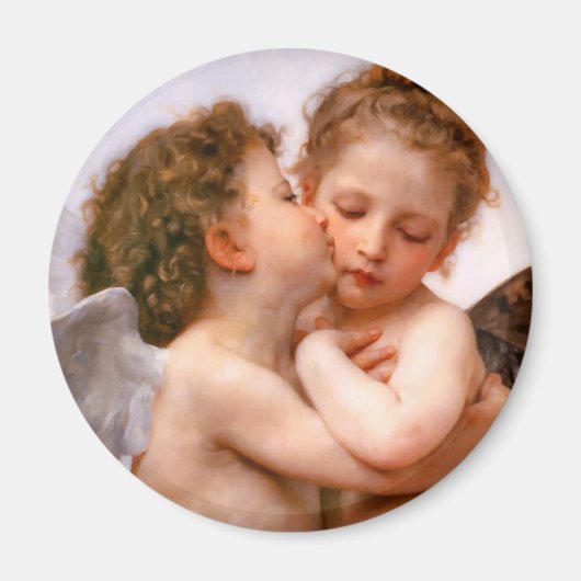 Aimant Angels First Kiss, Bouguereau (Devant)