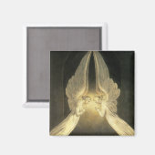 Aimant Angels vintages survolant Jésus-Christ (Recto/Verso)