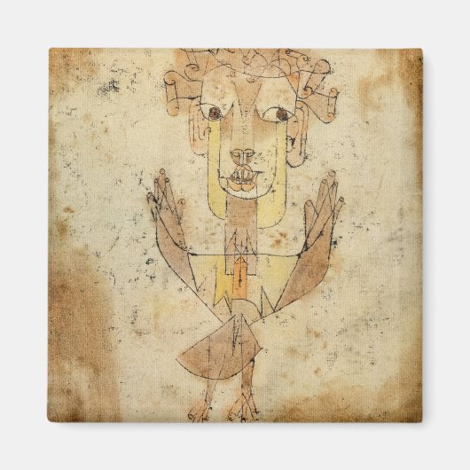 Aimant Angelus Novus par Paul Klee (Devant)