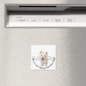 Aimant Anges gardiens des Westie (In Situ (Lave-vaisselle))
