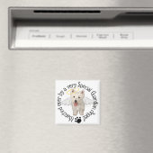 Aimant Anges gardiens Westie (In Situ (Lave-vaisselle))