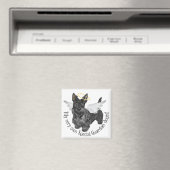 Aimant Anges Scottish Terrier (In Situ (Lave-vaisselle))