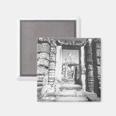 Aimant Angkor Cambodge, temple de Pre Rup (Recto/Verso)
