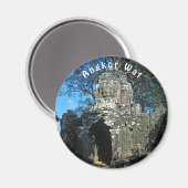 Aimant Angkor Vat, temple de Ta som (Recto/Verso)