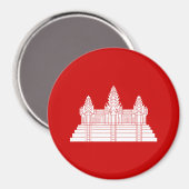 Aimant Angkor Vat Ver.2.0. Temple khmer (Recto/Verso)