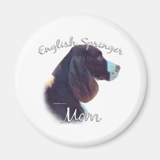 Aimant Anglais Springer Spaniel Maman 2 (Devant)