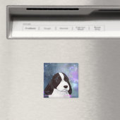 Aimant Anglais Springer Spaniel Puppy Magent (In Situ (Lave-vaisselle))