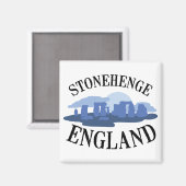 Aimant Angleterre de Stonehenge (Recto/Verso)