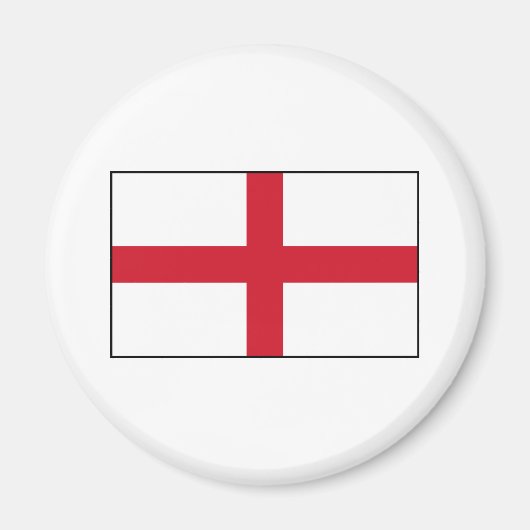 Aimant Angleterre - drapeau national anglais (Devant)