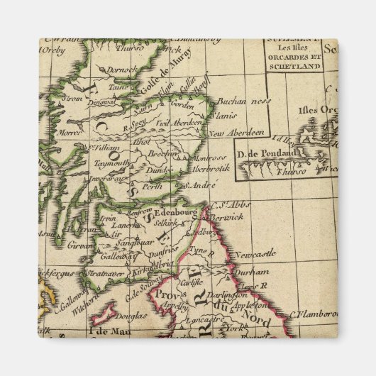 Aimant Angleterre, Ecosse, Irlande (Devant)