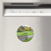 Aimant ANGLETERRE : Parc Valley Gardens, Harrogate (In Situ (Lave-vaisselle))