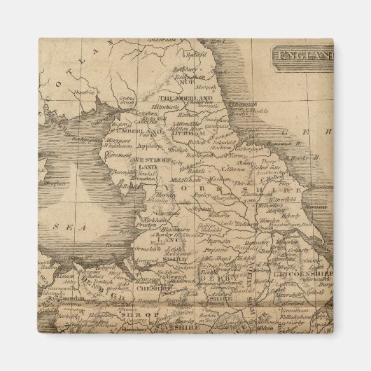 Aimant Angleterre, Pays de Galles 5 (Devant)