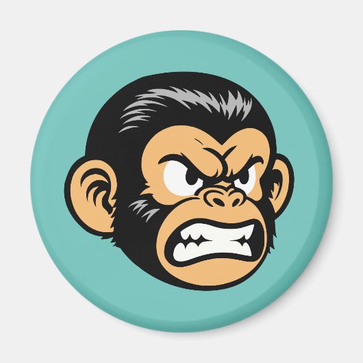 Aimant Angry Ape (Devant)