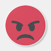 Aimant Angry Emoji (Devant)