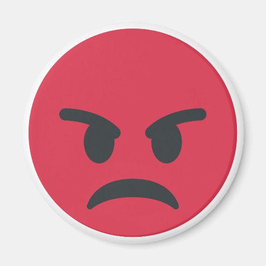 Aimant Angry Emoji (Devant)