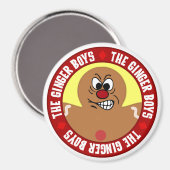 Aimant Angry Gingerbread Homme Cookie (Recto/Verso)