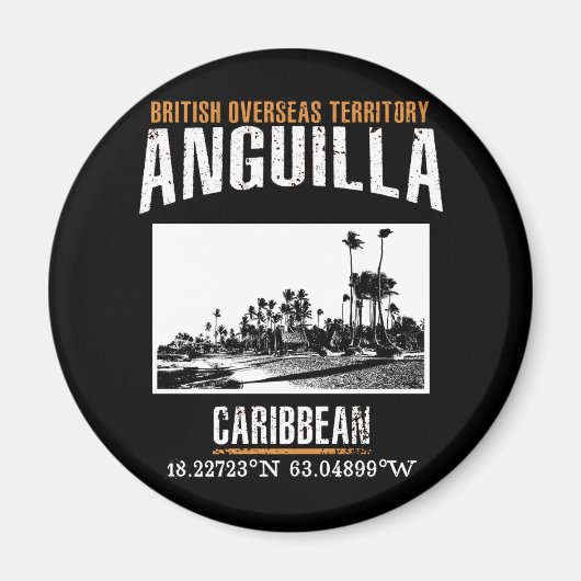 Aimant Anguilla (Devant)