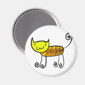 Aimant animal de dessin mignon (Recto/Verso)