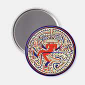 Aimant animal mythologique précolombien (Recto/Verso)