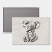 Aimant Animal Safari Koala (Recto/Verso)
