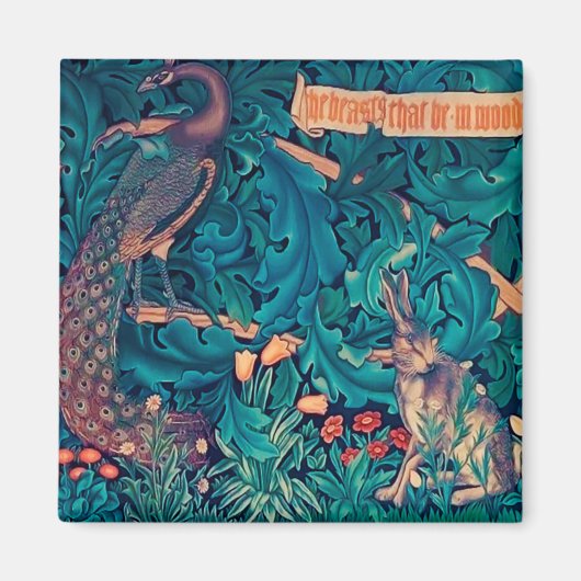 Aimant Animals dans The Forest, William Morris (Devant)