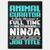 Aimant Animateur Titre du travail Profession Compétences (Recto)