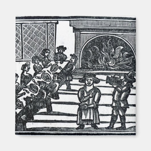 Aimant Animation de Noël (Devant)