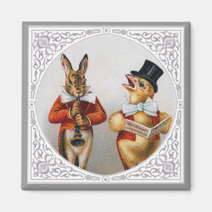 Aimant Animaux anthropomorphes de chant