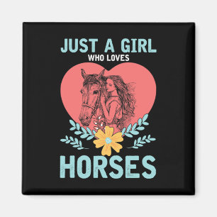 Aimant Animaux Cadeaux Cheval équitation Femmes Cheval