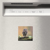 Aimant Animaux de bébés cutest | Un hibou-bébé (In Situ (Lave-vaisselle))