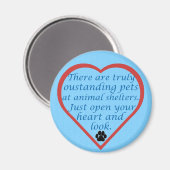 Aimant Animaux de compagnie exceptionnels (Recto/Verso)