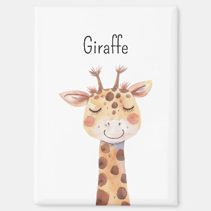 Aimant Animaux de girafe mignons