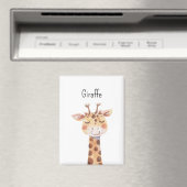 Aimant Animaux de girafe mignons (In Situ (Lave-vaisselle))