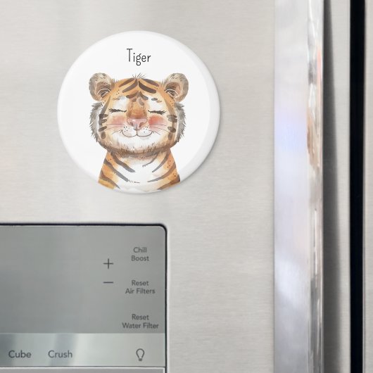 Aimant Animaux de Tigre Mignons (In situ (réfrigérateur))