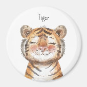Aimant Animaux de Tigre Mignons (Devant)