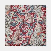 Aimant Animaux forestiers, William Morris (Devant)