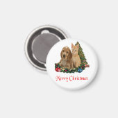 Aimant Animaux Noël (Recto/Verso)