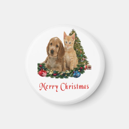 Aimant Animaux Noël (Devant)