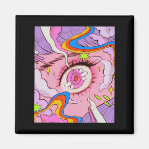Aimant Anime Eyes Pastel Kawaii Egirl esthétique japonais